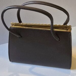 Vintage Brown Handbag, VERDI, Made In USA